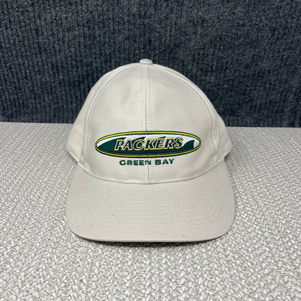 Vintage 90s Logo Athletic Green Bay Packers Hat Sharktooth NFL Rare
